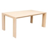 Opmaat tafel,  Arc bamboe naturel 