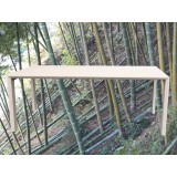 Moderne bamboe eettafel, Arc Light naturel