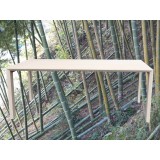 Moderne bamboe eettafel, Arc Light naturel