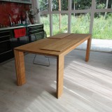 Moderne bamboe eettafel