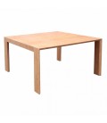 Moderne tafel op maat, Arc Light Caramel