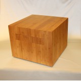 bamboo drawer-block-on-wheels