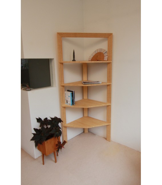 Arc corner cabinet