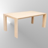 Arc Dining table bamboo caramel